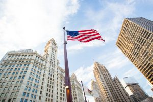 Trump Tower in Chicago in USA